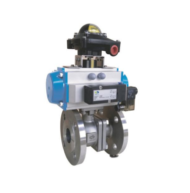 B35帶ISO上法蘭三片體球閥